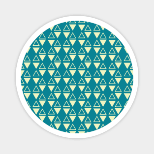 Triangle Seamless Pattern 009#002 Magnet